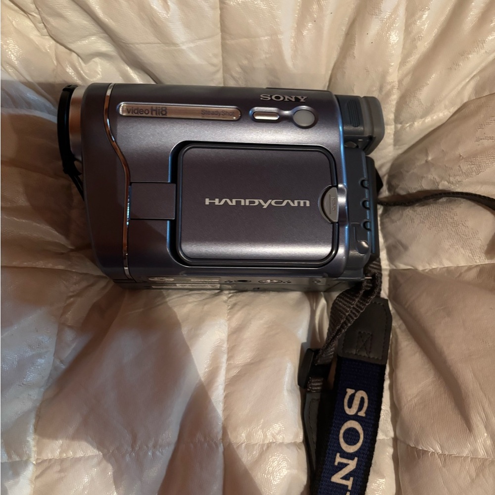 Sony Handycam in Metallic Gray